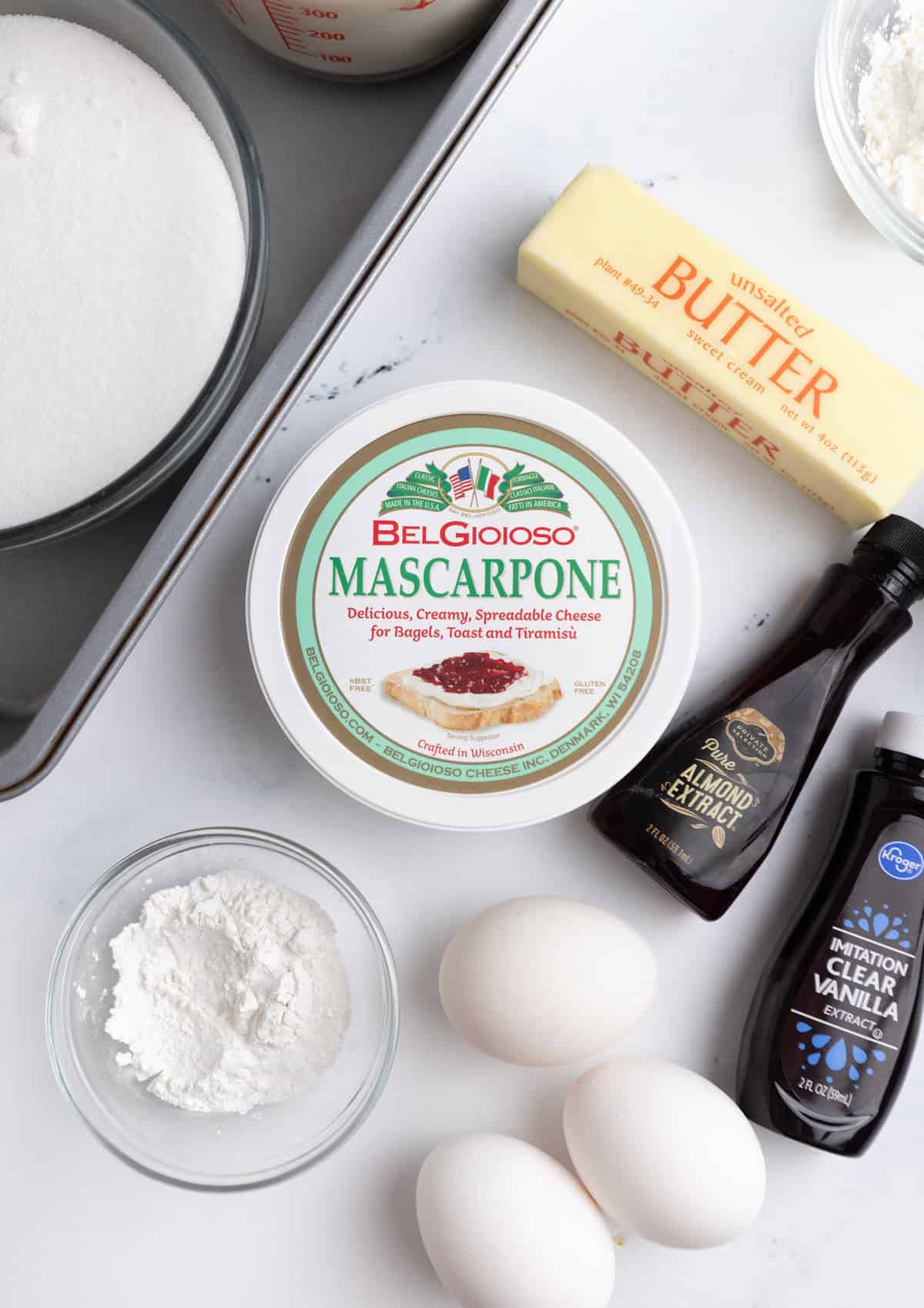 white chantilly cake ingredients using mascarpone cheese