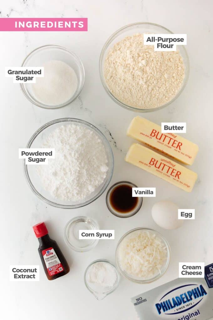 coconut sugar cookie ingredients