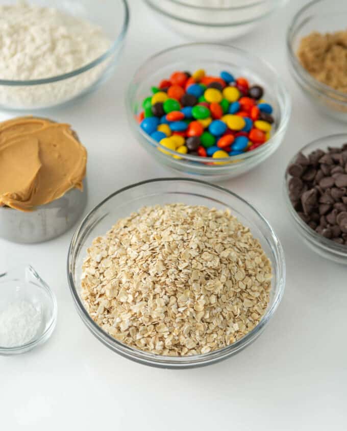 ingredients for monster cookies