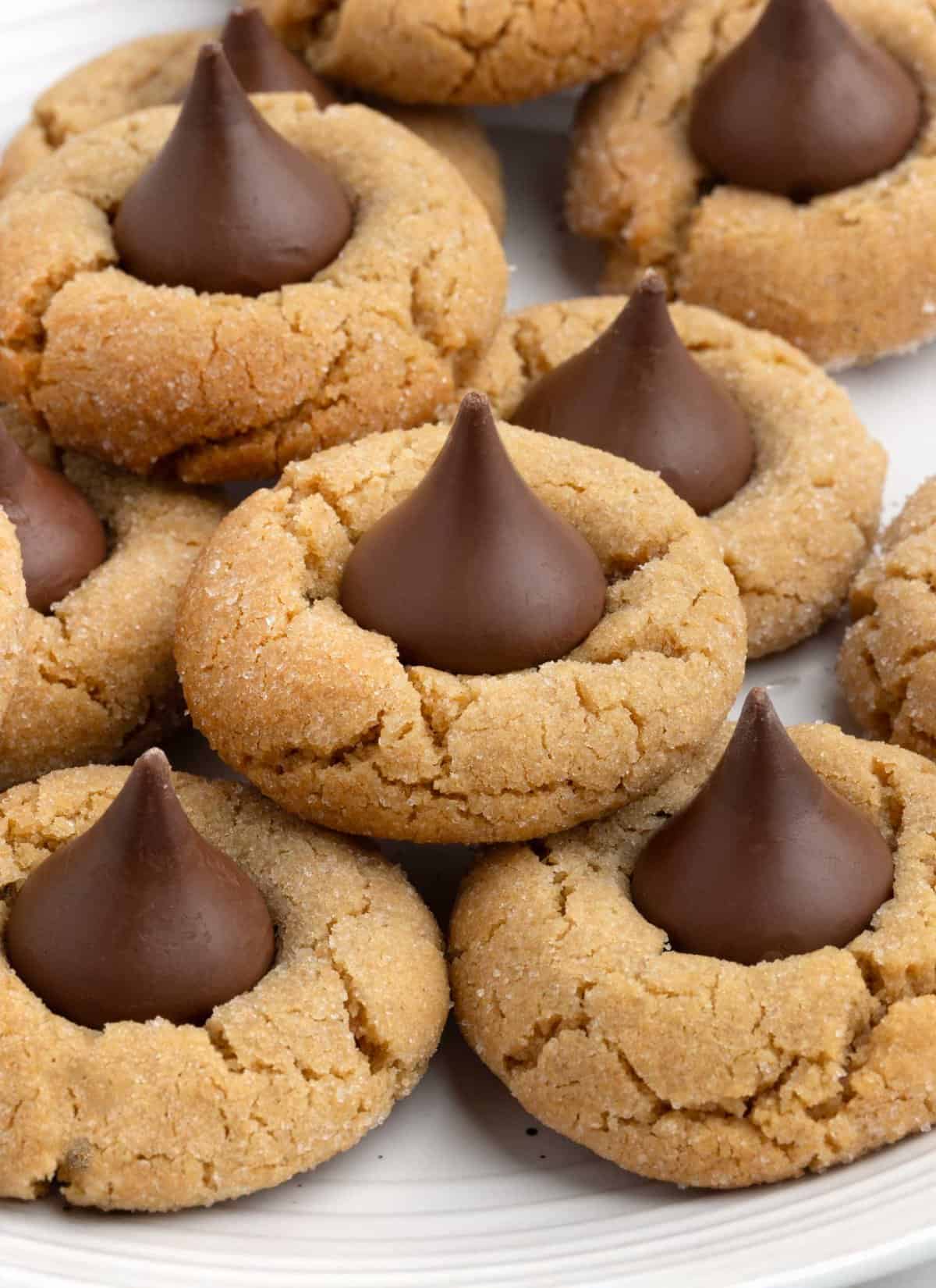 peanut butter blossom cookies