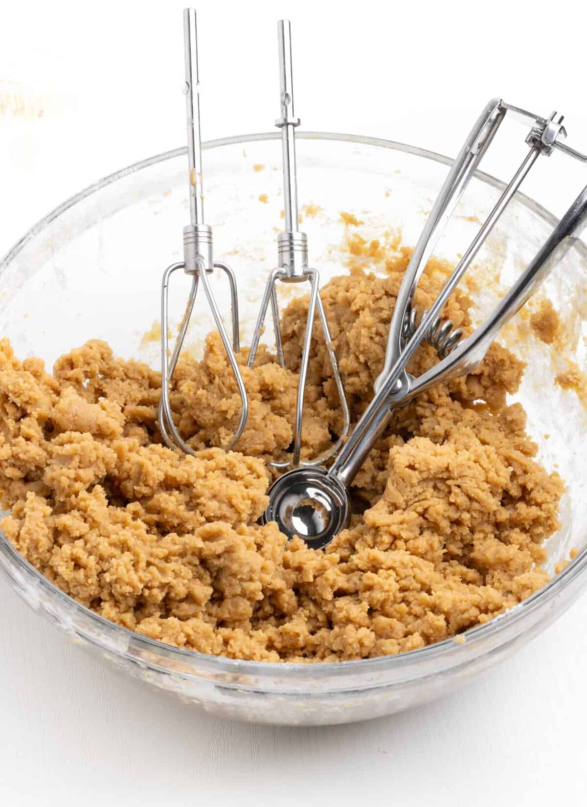 peanut butter blossom cookie dough