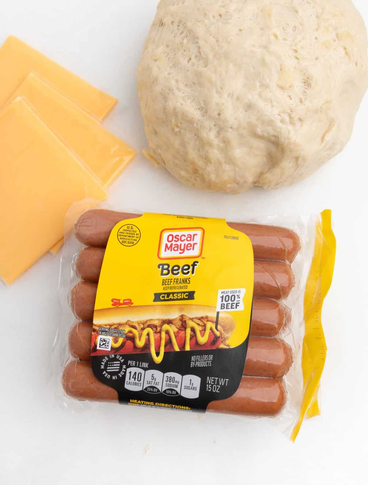 pretzel hot dog ingredients
