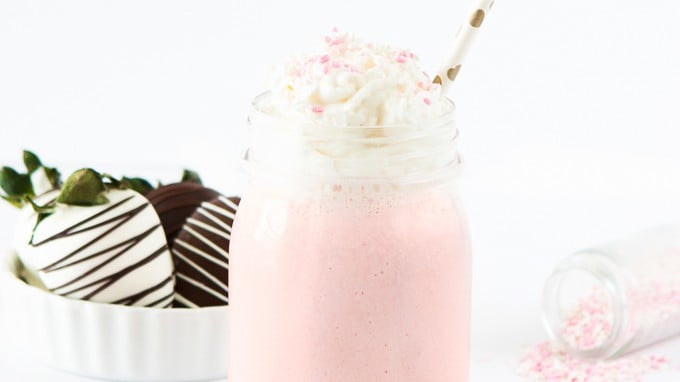 Strawberry Cream Vanilla Bean Frappuccino